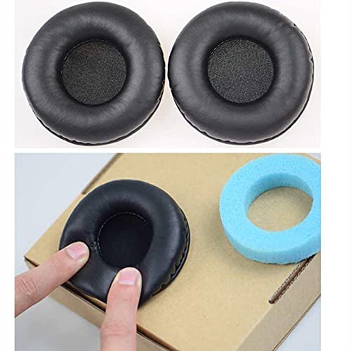 Image of MDR NC7 Headphone Earpads Replacement Ear Pads Cushion Compatible with Philips SHB3060 Sony MDR-NC6 MDR NC6 MDR-NC8 AKG K518 K81 Noise Canceling Headsets, Black
