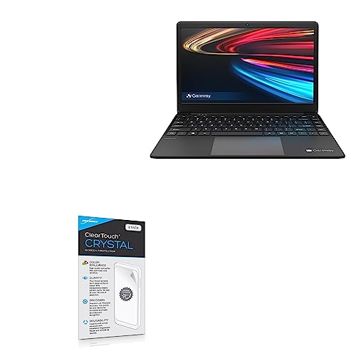 BoxWave Screen Protector Compatible with Gateway GWTN141-1 - ClearTouch Crystal (2-Pack), HD Film Skin - Shields from Scratches