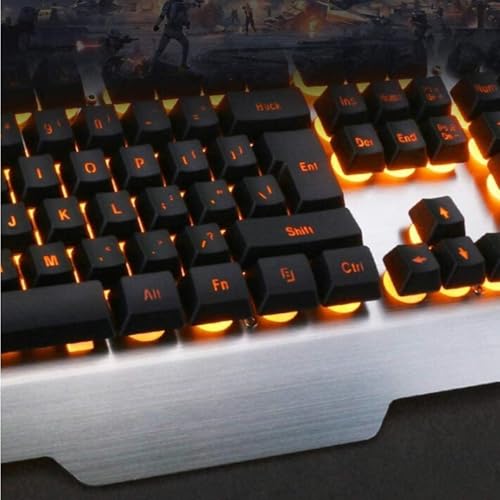 Teclado y Mouse Combo RKUVPAE USB Retroiluminado miniatura 6