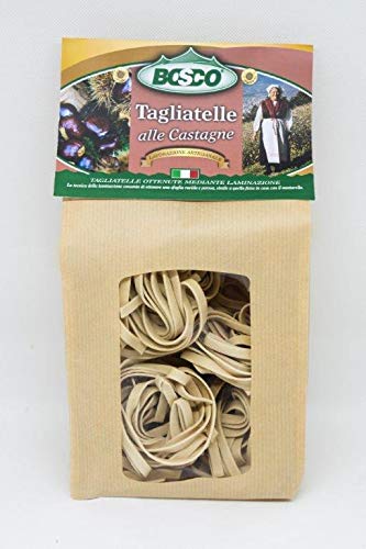 Bosco - Tagliatelle de castañas en bolso - Cartón de 10 paquetes de 250 g