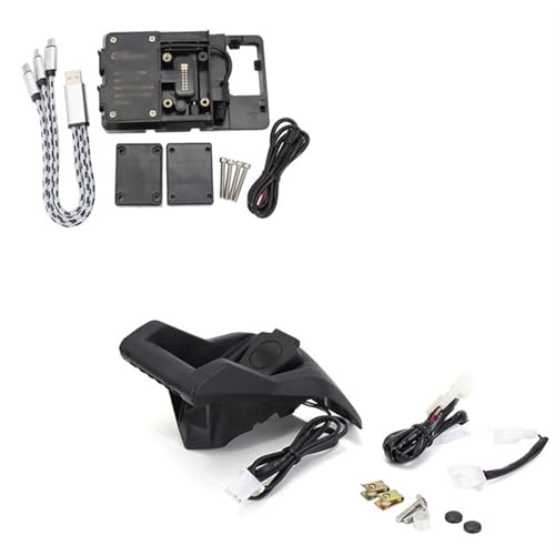 Support navigation T-Max 560 et 530 avec chargeur USB pour smartphone