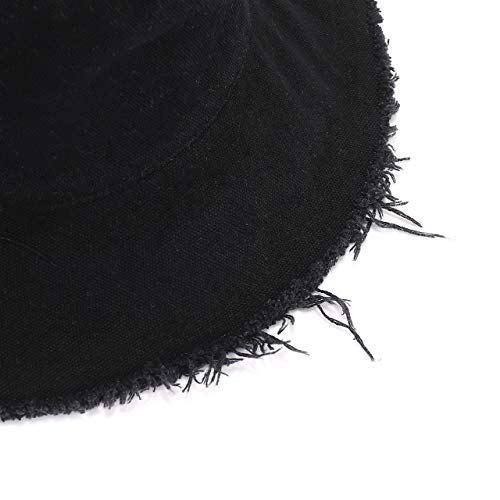 Sombrero de algodón para mujer con ala ancha miniatura 6