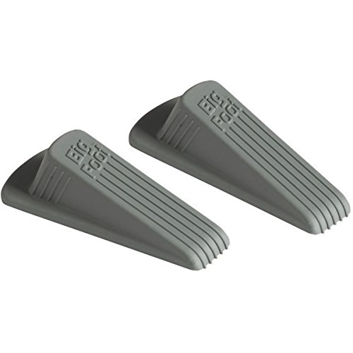 Door Stop 4.75"X2.25"X1.25" 1/Pkg-Grey