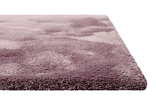 Homie Living Hochflor Teppich, modern, kuschelige, weich, flauschig für Wohnzimmer, Schlafzimmer und Kinderzimmer Sienna (Lila Flieder, 130 x 190 cm) Cover