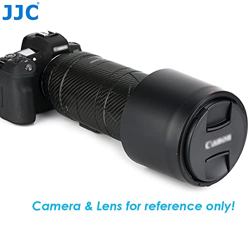 Image of JJC LH-101 Black Dedicated Bayonet Mount Lens Hood Shade, Compatible with Canon RF 800mm f /11 is STM Lens, Reversible Non-Glare Matte Finish, Replacement of ET-101 Lens Hood