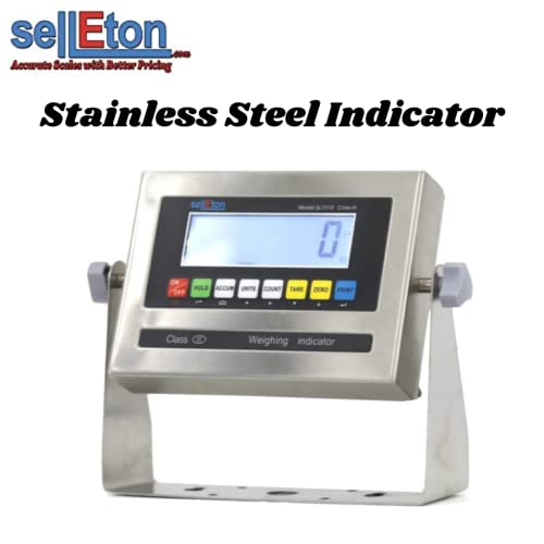 Báscula de Piso SellEton SL-800-SS Acero Inoxidable 2500 lbs miniatura 3