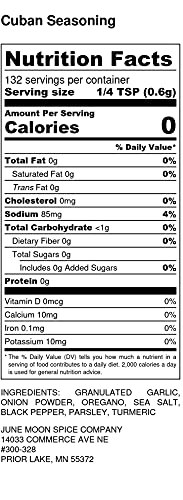 June Moon Spice Company Cuban Seasoning | Large Shaker | Calorie Free | Fat Free thumb #5