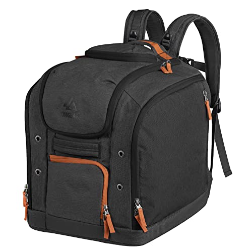 Unigear SKI-MOGUL Ski Boot Bag - 60L Fully Padded Ski Snowboard Boot Travel Backpack for Ski Helmetï¼ŒGogglesï¼ŒGlovesï¼ŒJackets and Accessories