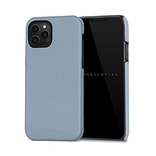 BONAVENTURA ボナベンチュラ 【MagSafe対応】ノブレッサ バックカバーケース [iPhone 13 Pro Max, ブルーリン] BBCN13PM-BN