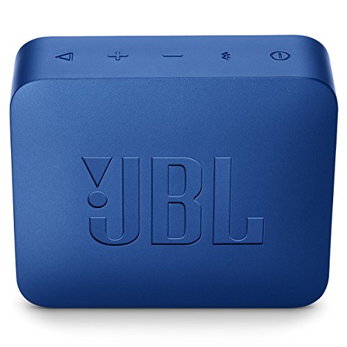 JBL GO2 Ultra Portable Waterproof Wireless Bluetooth Speaker with up to 5 Hours of Battery Life - Blue