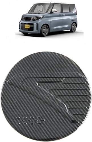 【Caphex】日産 新型 ルークス ROOX 3代目 B4系 専用 2020(令和2)年3月~ガソリン給油口キャップカバー ガソリンタンク フューエルキャップカバー フューエルタンク フューエルリッドカバー 外装 パーツ For Delica Mini