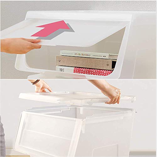 Boîte de rangement portable MU pour vêtements : fini le désordre avec l'ouverture latérale