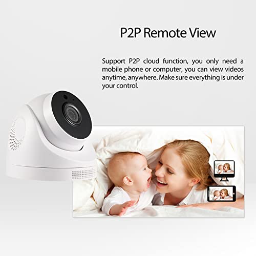 REVODATA 5MP Indoor POE Audio IP Camera con