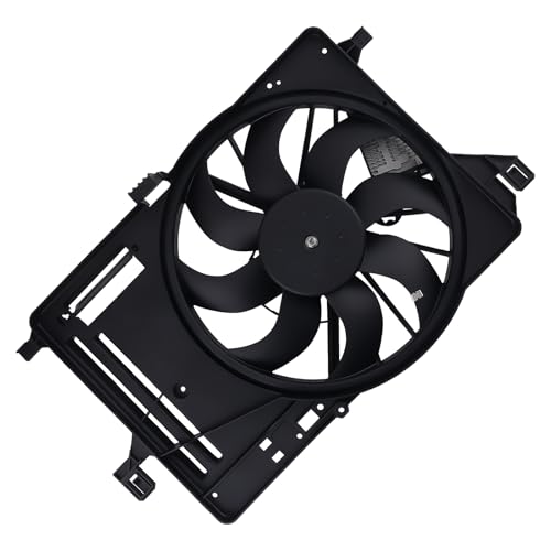 Image of maXpeedingrods Engine Cooling Fan Single Fan Fit for Ford Focus 2015 2016 2017 2018, 601610 CV6Z8C607L FO3115209 621-543