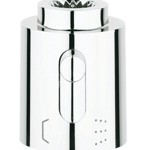 Preisvergleich Produktbild GROHE Absperrgriff (Original Ersatzteil, Langlebig, Robust, Herstellergarantie: 5 Jahre), Chrom, 06654000