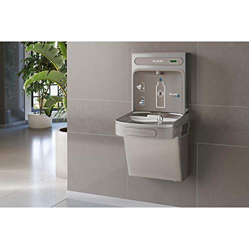 Elkay Ezh2O Bottle Filling Station With Single Ada Cooler, Non-Filtered 8 Gph Light Gray #TOP1