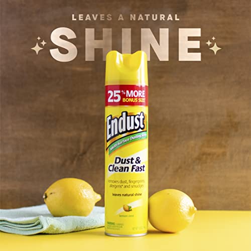 Endust Multi-Surface Dusting Spray Lemon