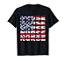 4th Of July Nurse American Flag Nursing USA Patriotic T-Shirt