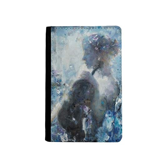 Étui de voyage porte-passeport peinture à l'huile C Minor Nocturne XJJ pour vos vacances