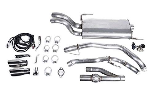Roush Active Cat-Back Side Exit Exhaust System Kit for 2015-2020 F-150