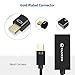 VANKYO Mini DisplayPort/Mini DP to HDMI Adapter with Free Carrying Bag for Mac, MacBook, Microsoft Surface Pro