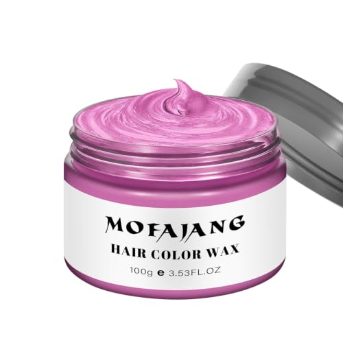 Image of EFLY Hair Wax Color Pink Temporary Hair Color Dye Washable 4.23 oz