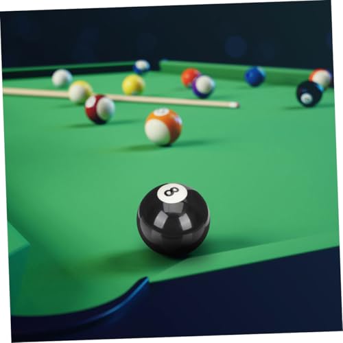 Résine de billard portable et bille noire Hemobllo haute résistance