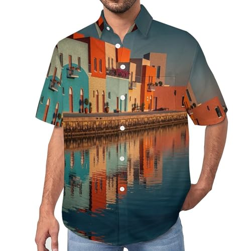Chemise décontractée pour homme grande taille S au 7XL coupe confort