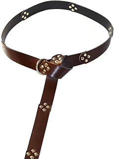 Medieval Renaissance LARP Ring Belt Viking Pirate Knight Viking Warrior Halloween Cosplay