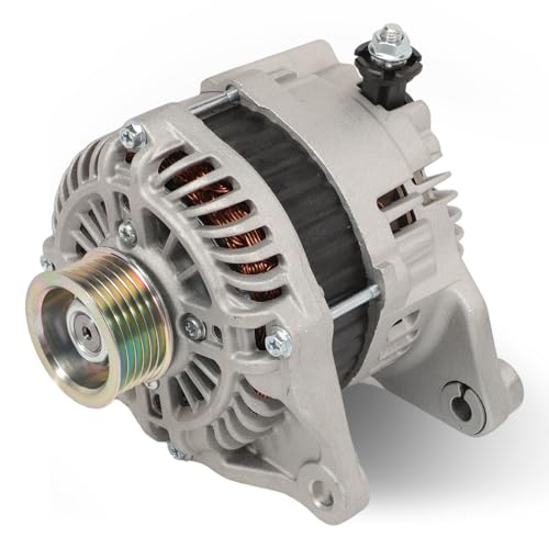 Image of Alternator Compatible with Mazda 3 2014-2018 L4 2.0L 2.5L, 6 2014-2021 L4 2.5L, CX-5 2013-2019 L4 2.0L 2.5L 12V 100A 6PK 6-Groove Pulley Clockwise PE0118300 A005TL0491 20288N