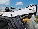 Mounting Bracket Kit for 52 inches Straight LED Light Bar - NO NEED DRILLING - Assemble on Drip Rail - Fits all Jeep Cherokee XJ with Drip Rail