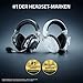 Razer BlackShark V3 Pro - Kabelloses E-Sport-Headset mit ANC- Geräuschunterdrückung - 50mm Audio Treiber - Abnehmbares Mikrofon - Wireless 2,4 GHz & Bluetooth - FPS-Profile - PC/Mac | Schwarz