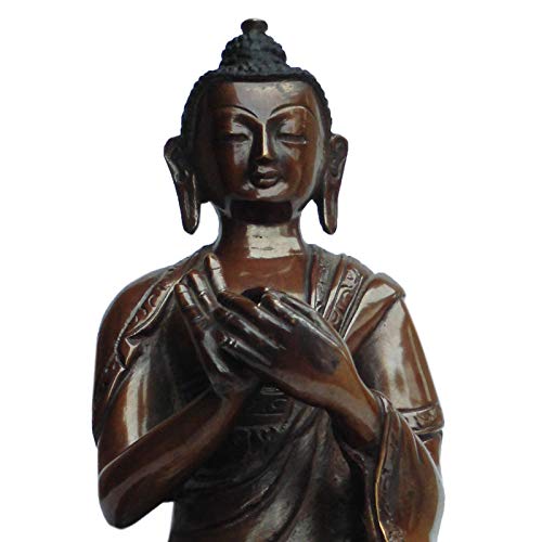 Amazon｜アジアン雑貨 ネパール仏像 銅製 大日如来像 BS-13 [並行輸入