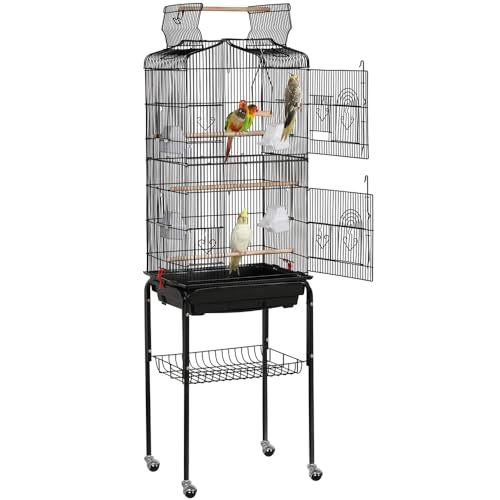 Yaheetech 64-inch Play Open Top Medium Small Bird...