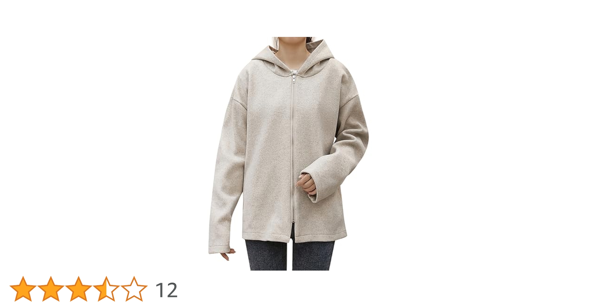 Amazon | [ANCKDOCE] レディース フード付きコート ジャケット