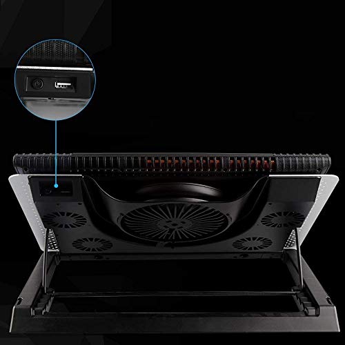 Base de refrigeración para laptop con ventilador silencioso miniatura 6