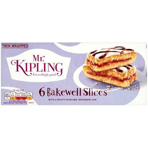 Mr Kipling Bakewell Slices 6 per Pack case of 7 Cover