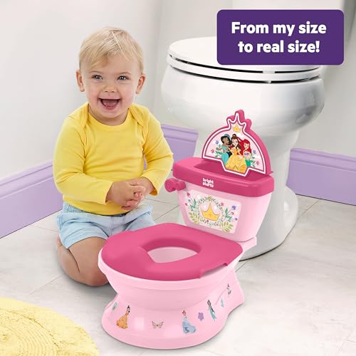 image for Bright Starts Disney Junior Princess My Size Potty Training Toilet, To