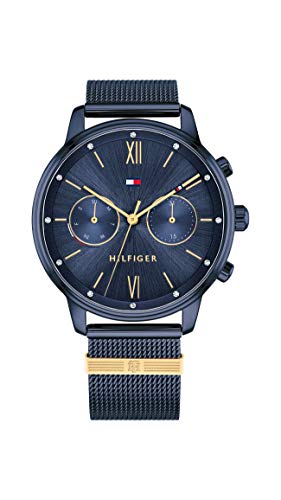 Tommy Hilfiger Blue Dial Round Shaped Casual Women Watch_TH1782305W (B0CW1T1SQ8) Amazon Price History, Amazon Price Tracker