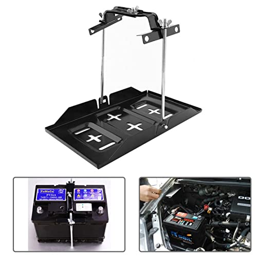 iayokocc Battery Tray Holder, Storage Battery Holder, Universal Battery Tray Hold Down Kit with...