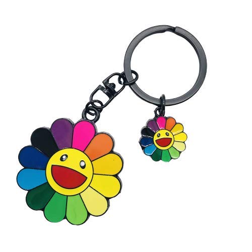 MURAKAMI TAKASHI レインボーフラワーLED ライト RINMEE Sunflower by Takashi Murakami Neon Sign for Bedroom Wall