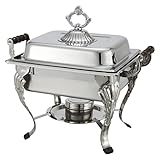 Winco 508 Half Crown Chafer, 4-Quart