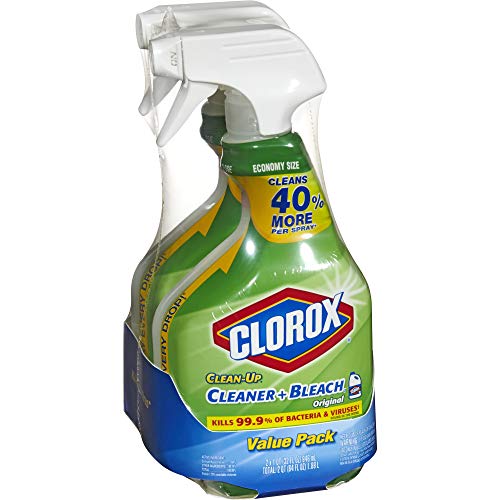 Image of Clorox Clean-Up Multi-Surface Cleaner with Bleach, Original, Spray Bottle, 32 Fl Oz. (Pack May Vary)