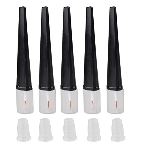 Teensery New 8ml Pack of 10 Makeup Empty Eyeliner Vials Bottle Eyelashes Tube Mascara Tube Container With Plug