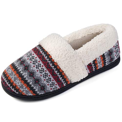 RockDove Women s Nordic Slipper with Memory Foam, Size 7 US Women, Maple