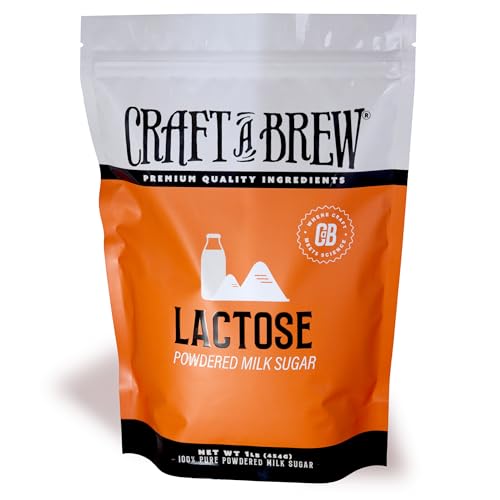 Craft A Brew - Lactose - Non-Fermentable Milk Sugar - For At Home Beer Brewing, Baking & Beyond -...
