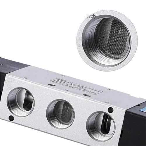 Électrovanne pneumatique à commutation rapide 5 voies bobine interchangeable CA 220V - 6