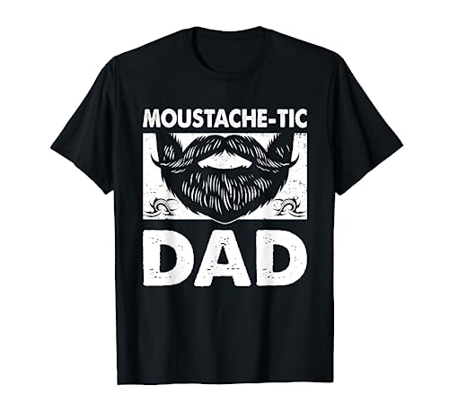 Bigote para papá, amante de la barba, papá, bigote, padre fresco Camiseta