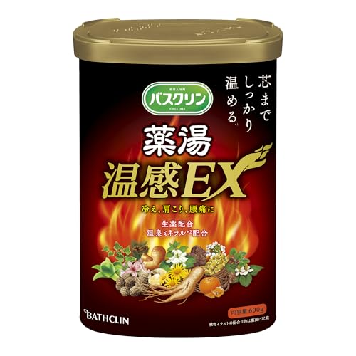 【医薬部外品】バスクリン薬湯入浴剤 温感EX600g(約30回分) 疲労回復