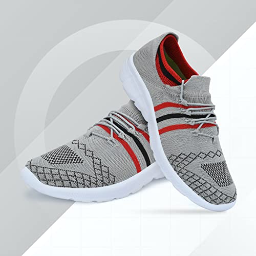 Image of Centrino Men's Running Shoe |Men's Lightweight Sports Shoes Memory Foam Cushioned Insole | Running Walking Gym Training Jogging Athletics | Comfortable & Stylish (6071)